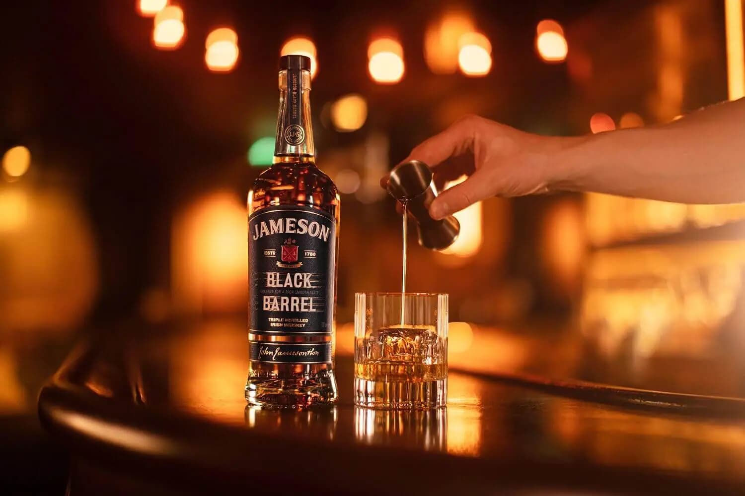 JAMESON BLACK BARREL IRISH WHISKY-70 CL